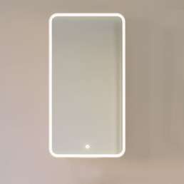 Зеркало-шкаф Jorno Pastel 46, белый жемчуг