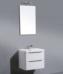 Комплект мебели BELBAGNO ANCONA-N 60 bianco lucido подвесной