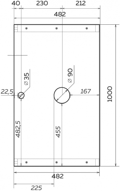 Столешница с раковиной 1MarKa Grunge Loft 100 дуб намибия