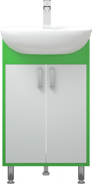 Тумба для комплекта Corozo Спектр 50, зеленая
