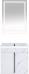 Тумба для комплекта Misty Торос 60, белый мрамор - фото №3