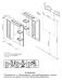 Комплект мебели Бриклаер Бали 85 светлая лиственница, белый глянец - фото №10