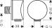 Шланговое подключение Hansgrohe FixFit 26453340 шлифованный черный хром - фото №2
