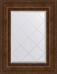 Зеркало Evoform Exclusive-G BY 4042 62x80 см состаренная бронза с орнаментом