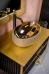 Тумба с раковиной Armadi Art Monaco 80 со столешницей черная, золото - фото №5