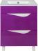 Комплект мебели Bellezza Эйфория 60 фиолетовая с раковиной Квадро - фото №2