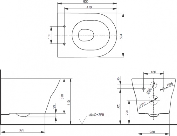 Унитаз подвесной TOTO MH (CW162Y#XW)