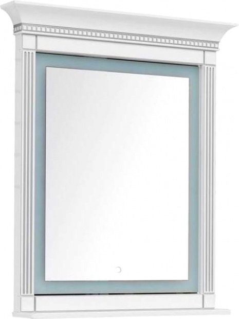 Зеркало Aquanet Селена 90 белое, серебро