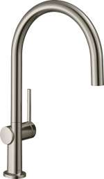 Смеситель для кухонной мойки HANSGROHE TALIS M54 72804800 сталь