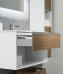 Комплект мебели Sanvit Контур 90 белый глянец/манзония кофейная - фото №5
