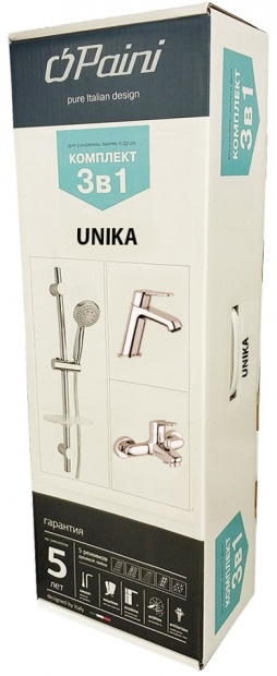 Душевой комплект Paini Unika (59CRKIT3)